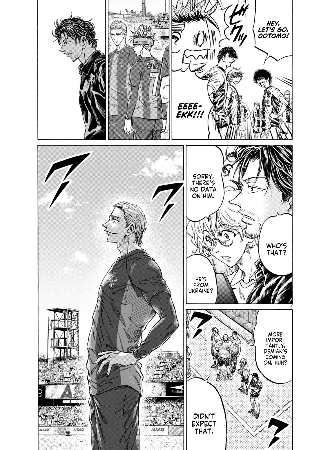 Ao Ashi Chapter 373 page 6 - Chapter 373: After all, you're...