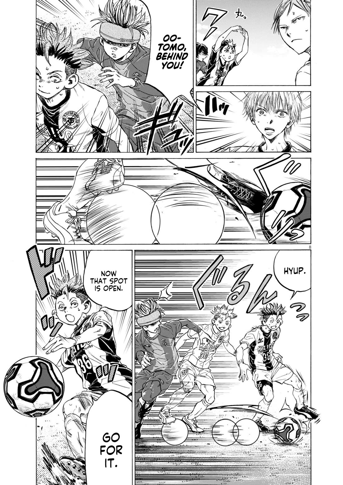 Ao Ashi Chapter 374 page 10 - Chapter 374: From This Point On