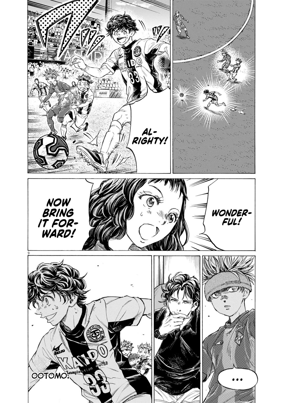 Ao Ashi Chapter 374 page 11 - Chapter 374: From This Point On
