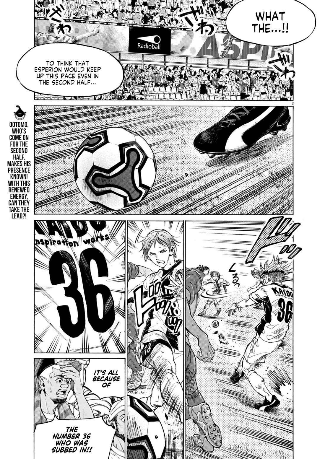 Ao Ashi Chapter 374 page 4 - Chapter 374: From This Point On
