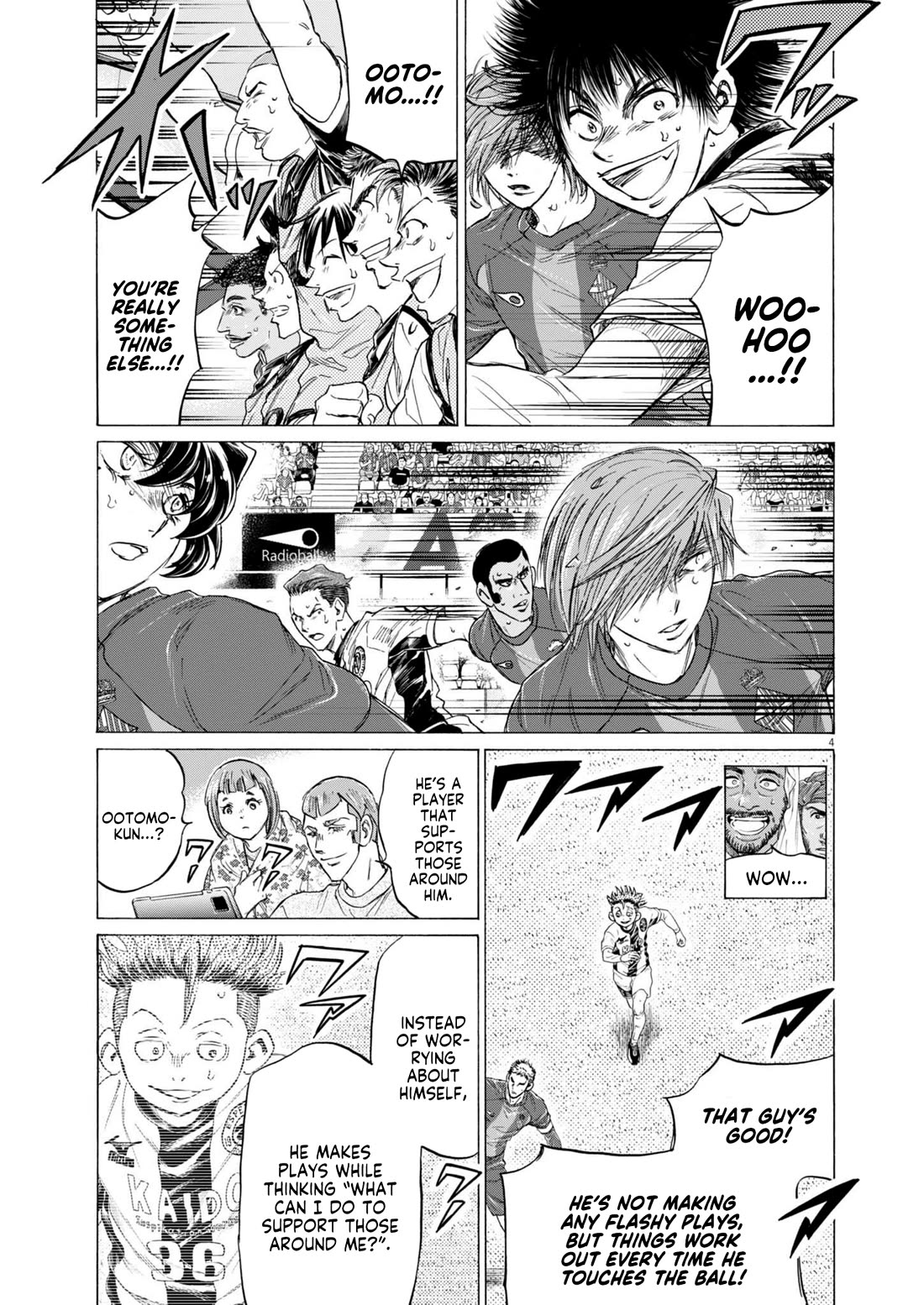 Ao Ashi Chapter 374 page 6 - Chapter 374: From This Point On