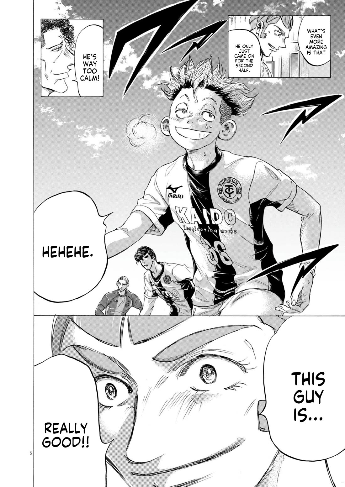 Ao Ashi Chapter 374 page 7 - Chapter 374: From This Point On