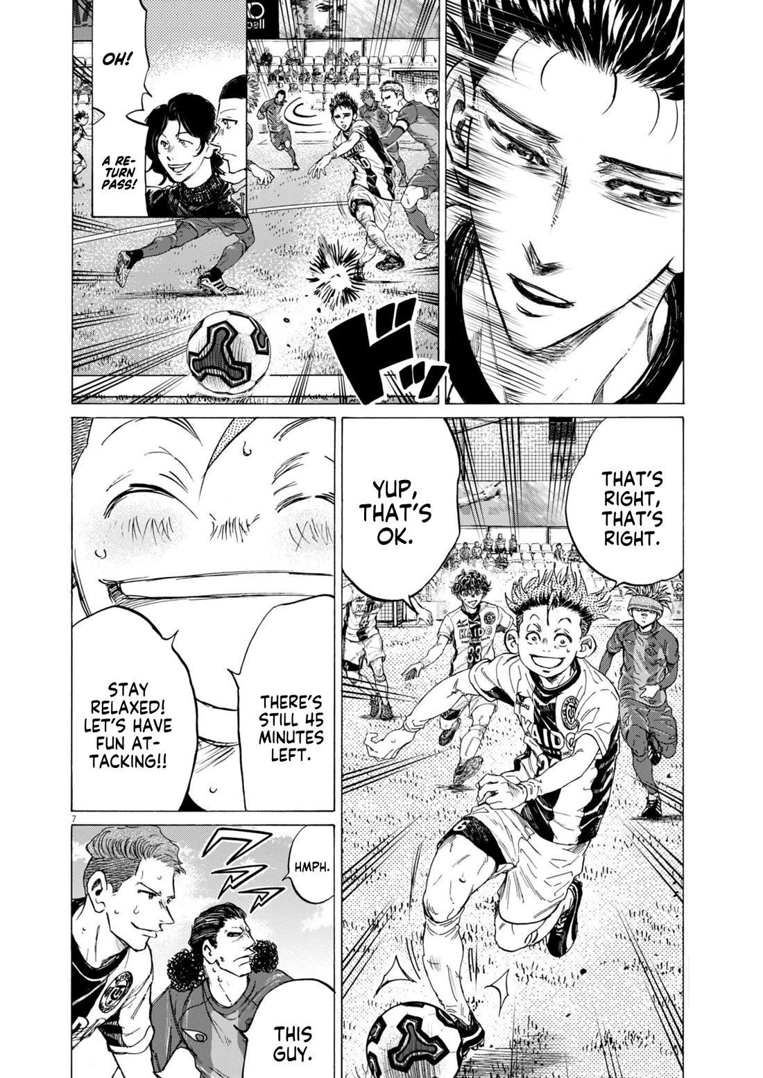 Ao Ashi Chapter 374 page 9 - Chapter 374: From This Point On