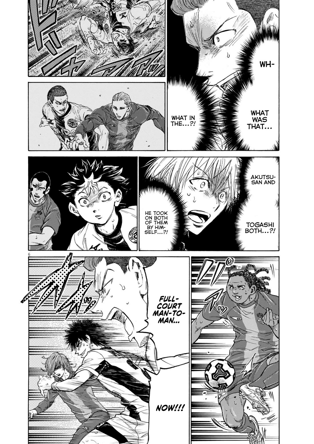 Ao Ashi Chapter 376 page 7 - Chapter 376: The initiative