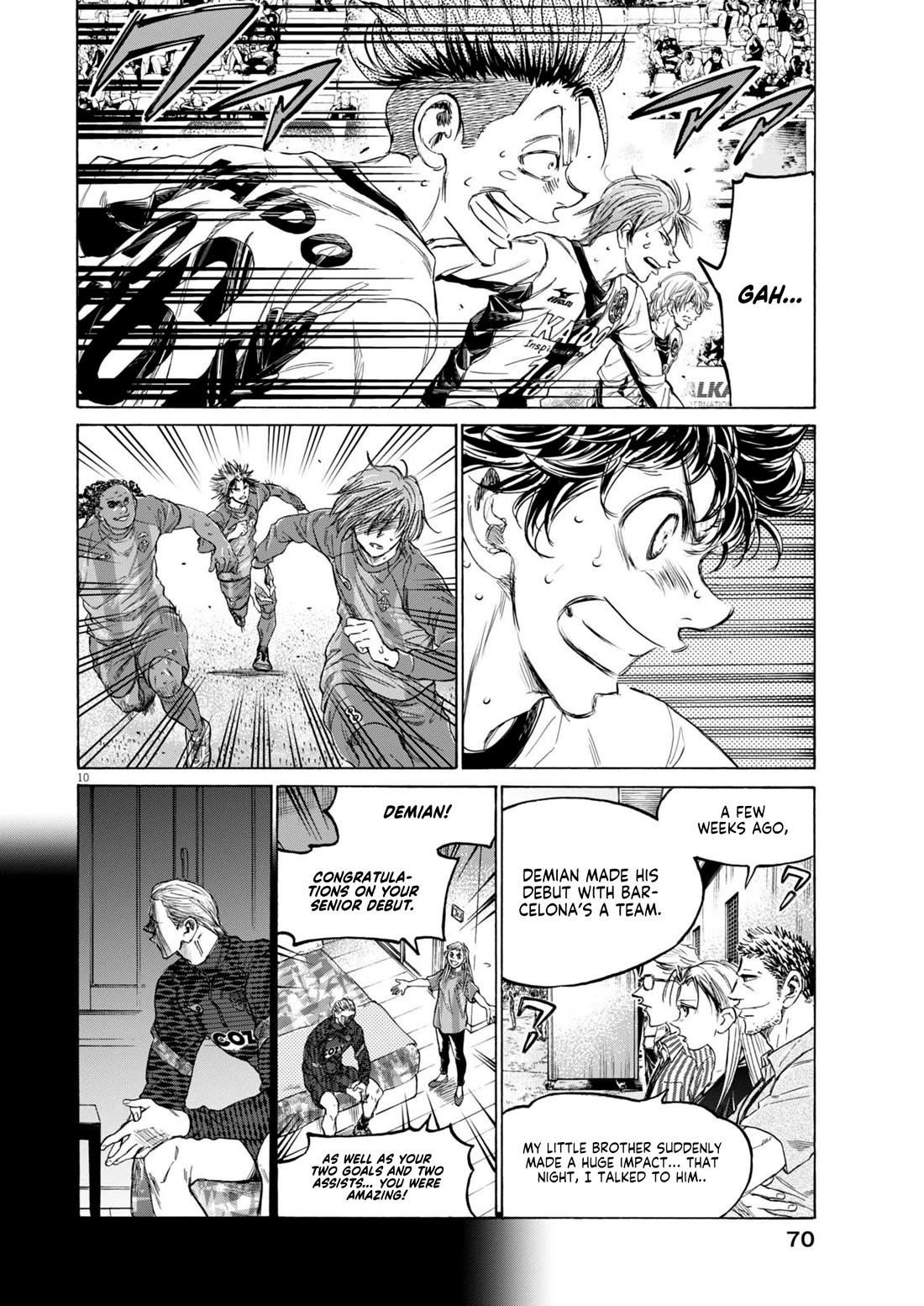 Ao Ashi Chapter 378 page 11 - Chapter 378: Romeo's Youth Development Theory