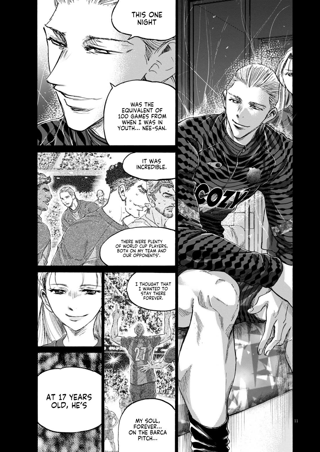 Ao Ashi Chapter 378 page 12 - Chapter 378: Romeo's Youth Development Theory