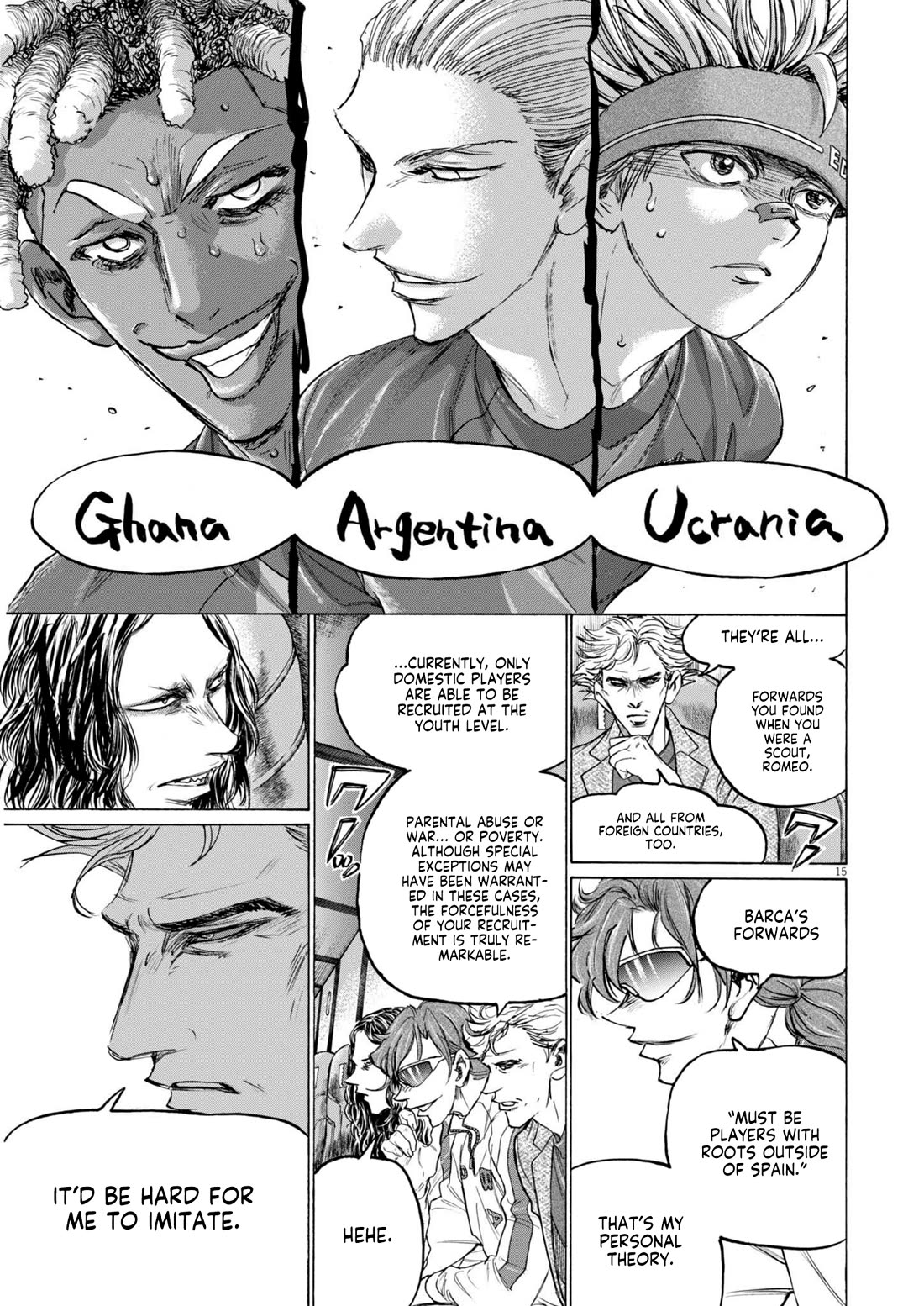 Ao Ashi Chapter 378 page 16 - Chapter 378: Romeo's Youth Development Theory