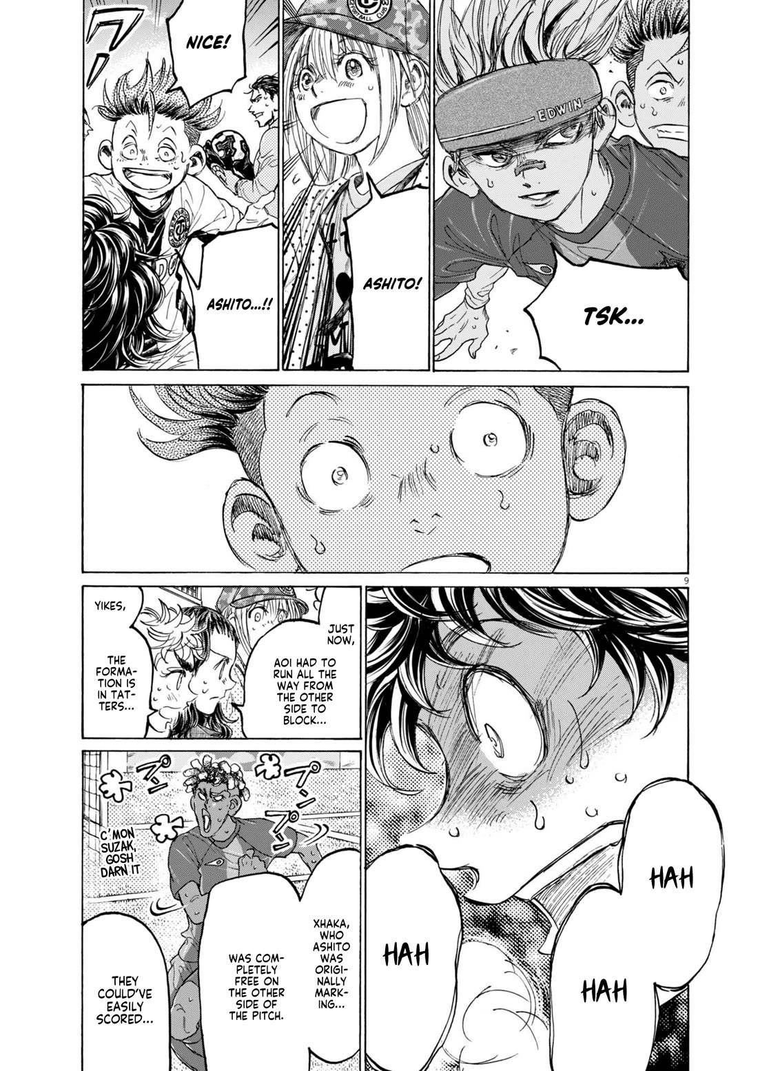 Ao Ashi Chapter 379 page 10 - Chapter 379: Nothing at stake