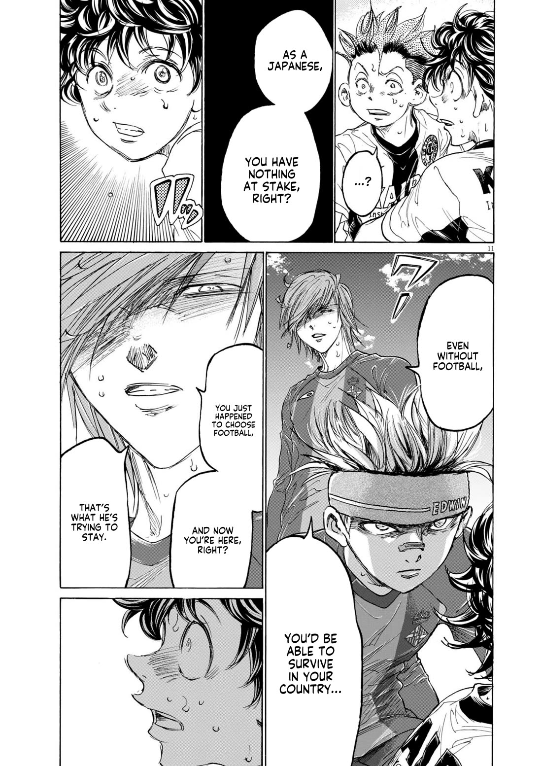 Ao Ashi Chapter 379 page 12 - Chapter 379: Nothing at stake