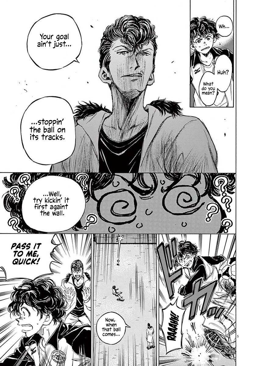 Ao Ashi Chapter 38 page 5 - Chapter 38: The Spartan Pompadour