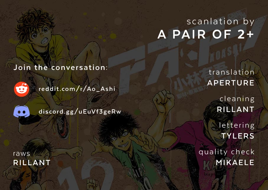 Ao Ashi Chapter 381 page 1 - Chapter 381: What Otomo Desires
