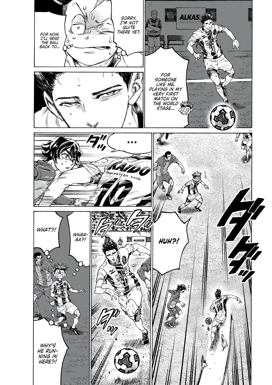 Ao Ashi Chapter 381 page 12 - Chapter 381: What Otomo Desires