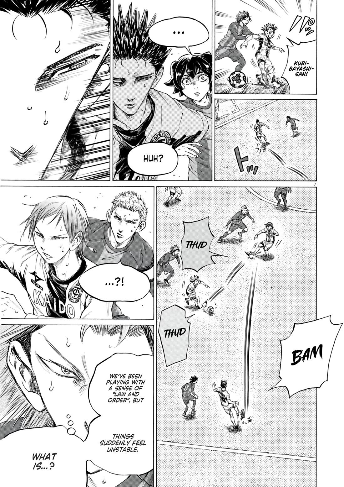 Ao Ashi Chapter 381 page 8 - Chapter 381: What Otomo Desires