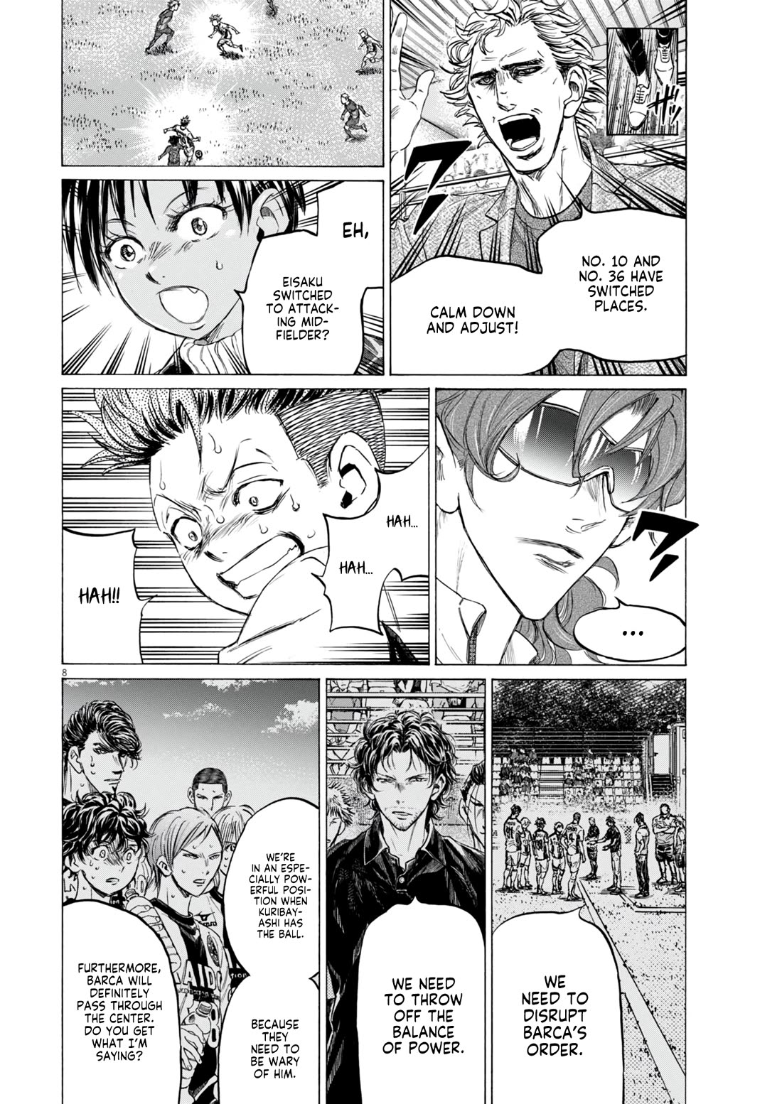 Ao Ashi Chapter 381 page 9 - Chapter 381: What Otomo Desires