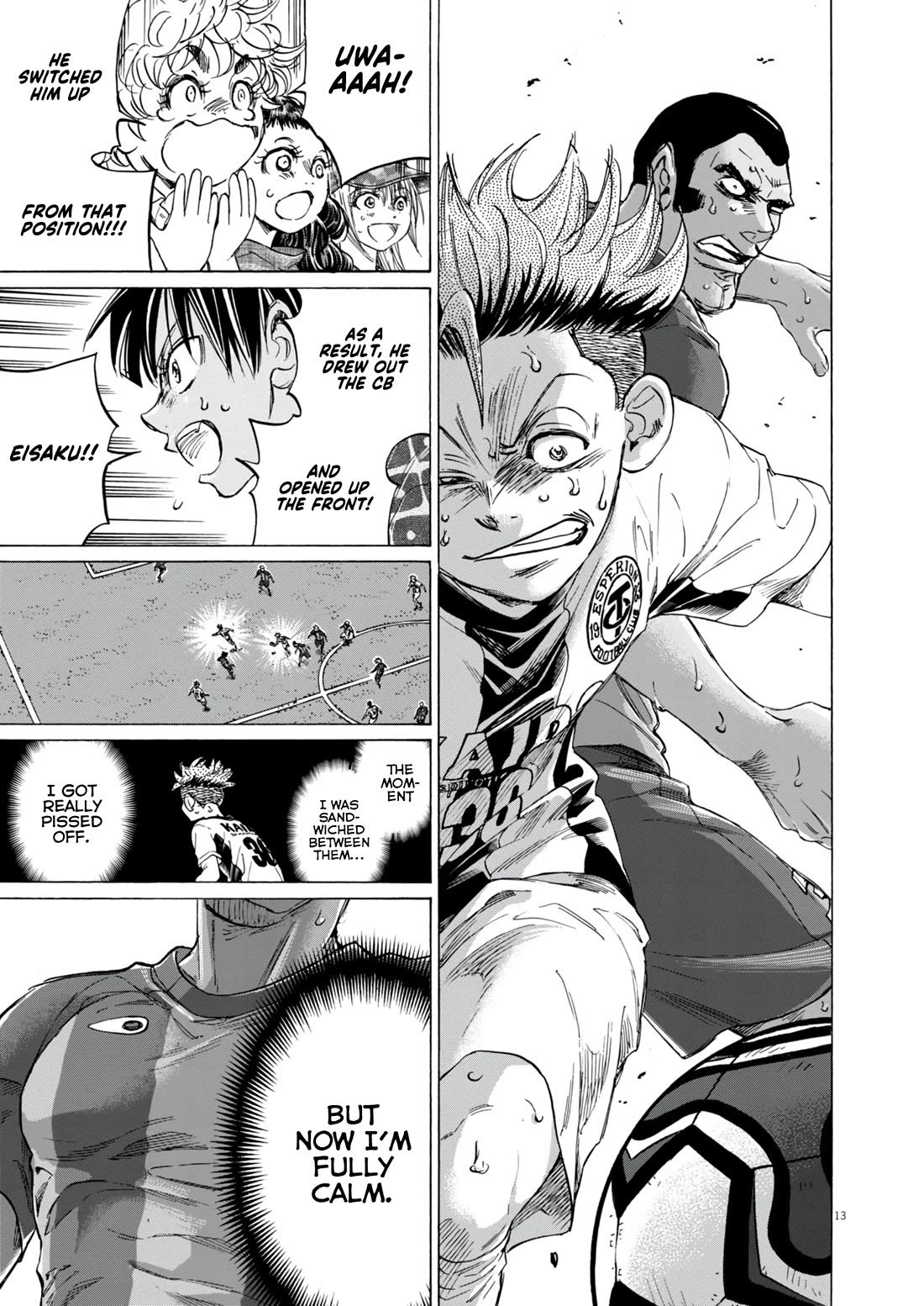 Ao Ashi Chapter 382 page 13 - Chapter 382: Genius Ootomo's Counterattack