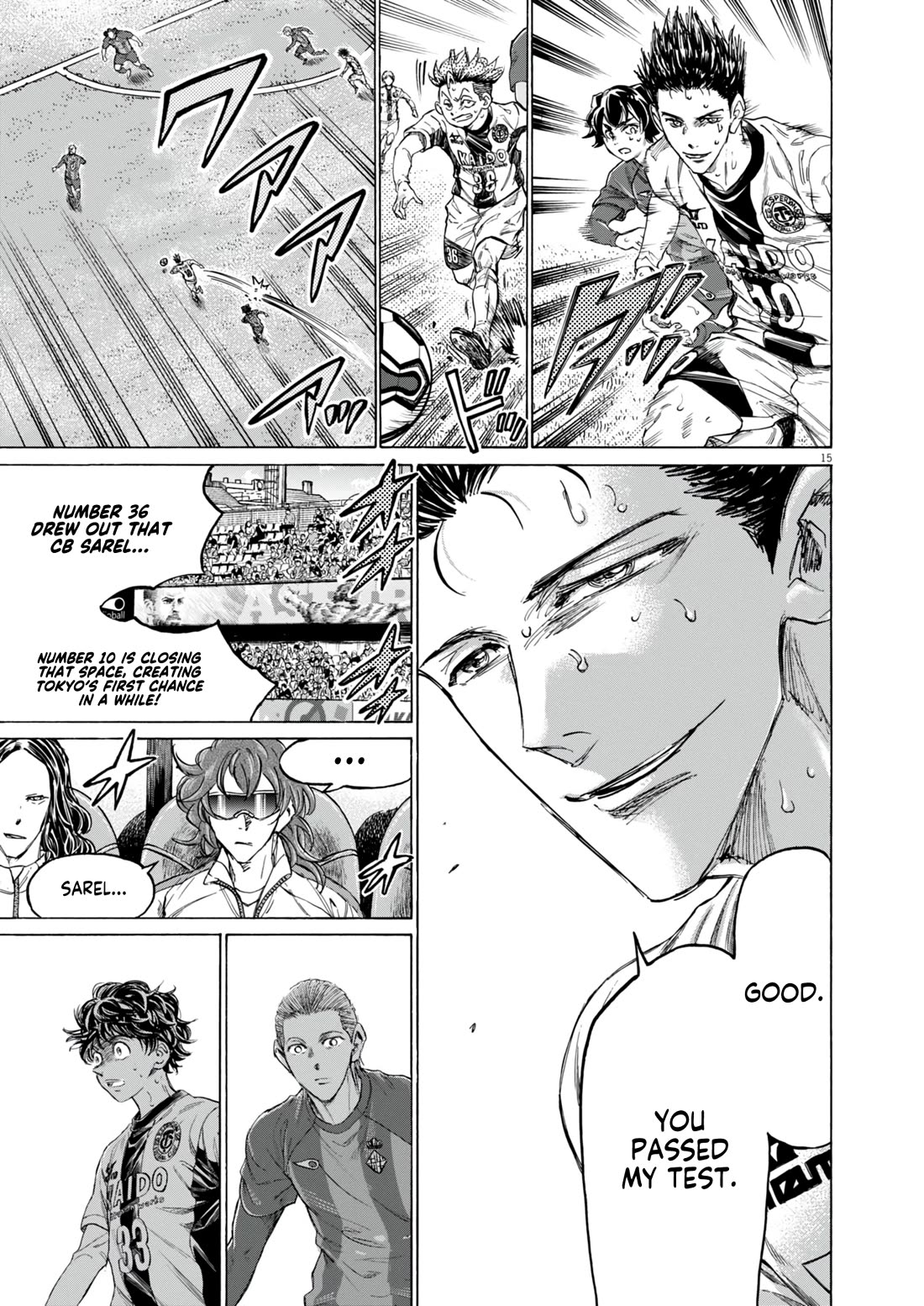 Ao Ashi Chapter 382 page 15 - Chapter 382: Genius Ootomo's Counterattack