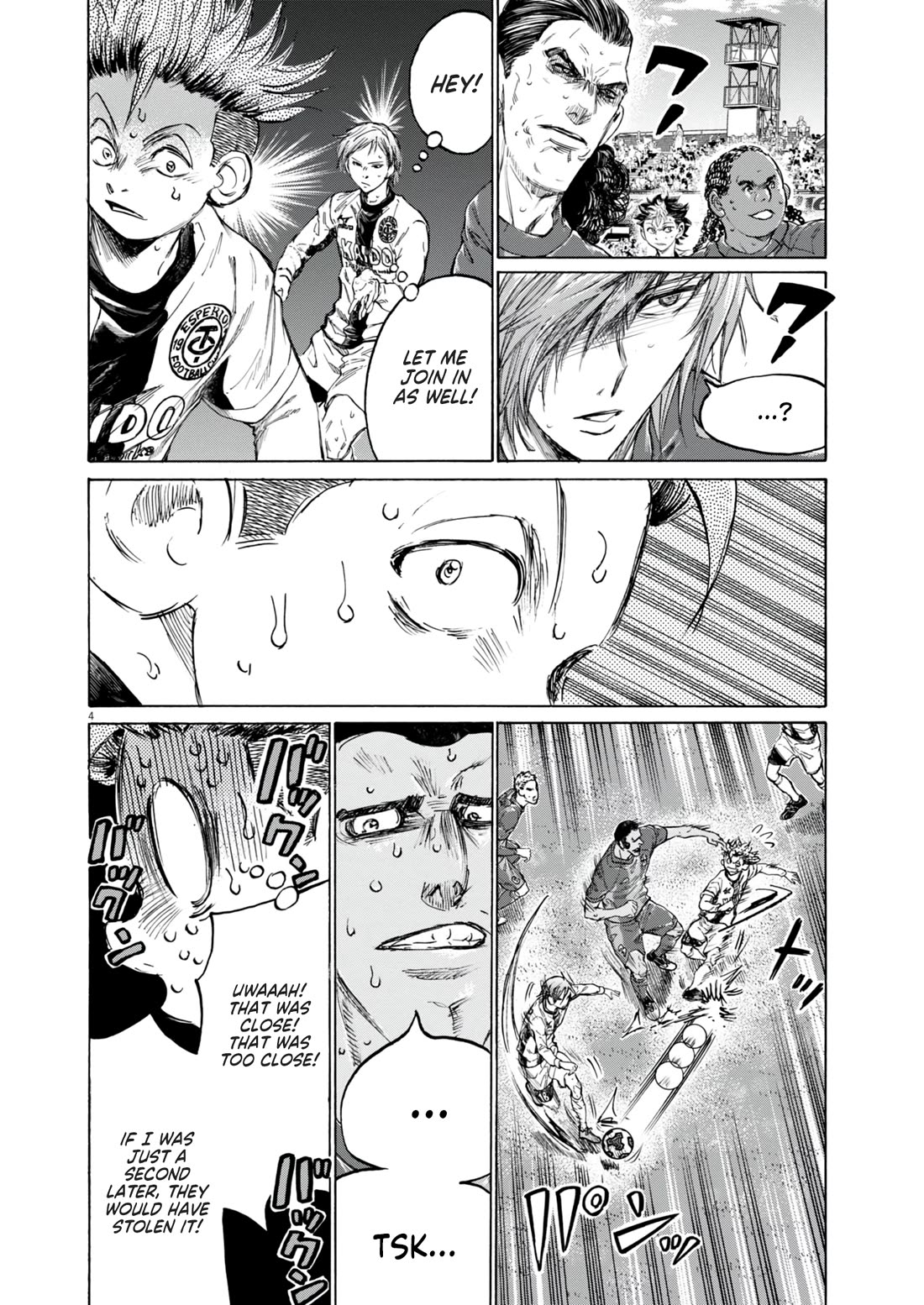 Ao Ashi Chapter 382 page 4 - Chapter 382: Genius Ootomo's Counterattack