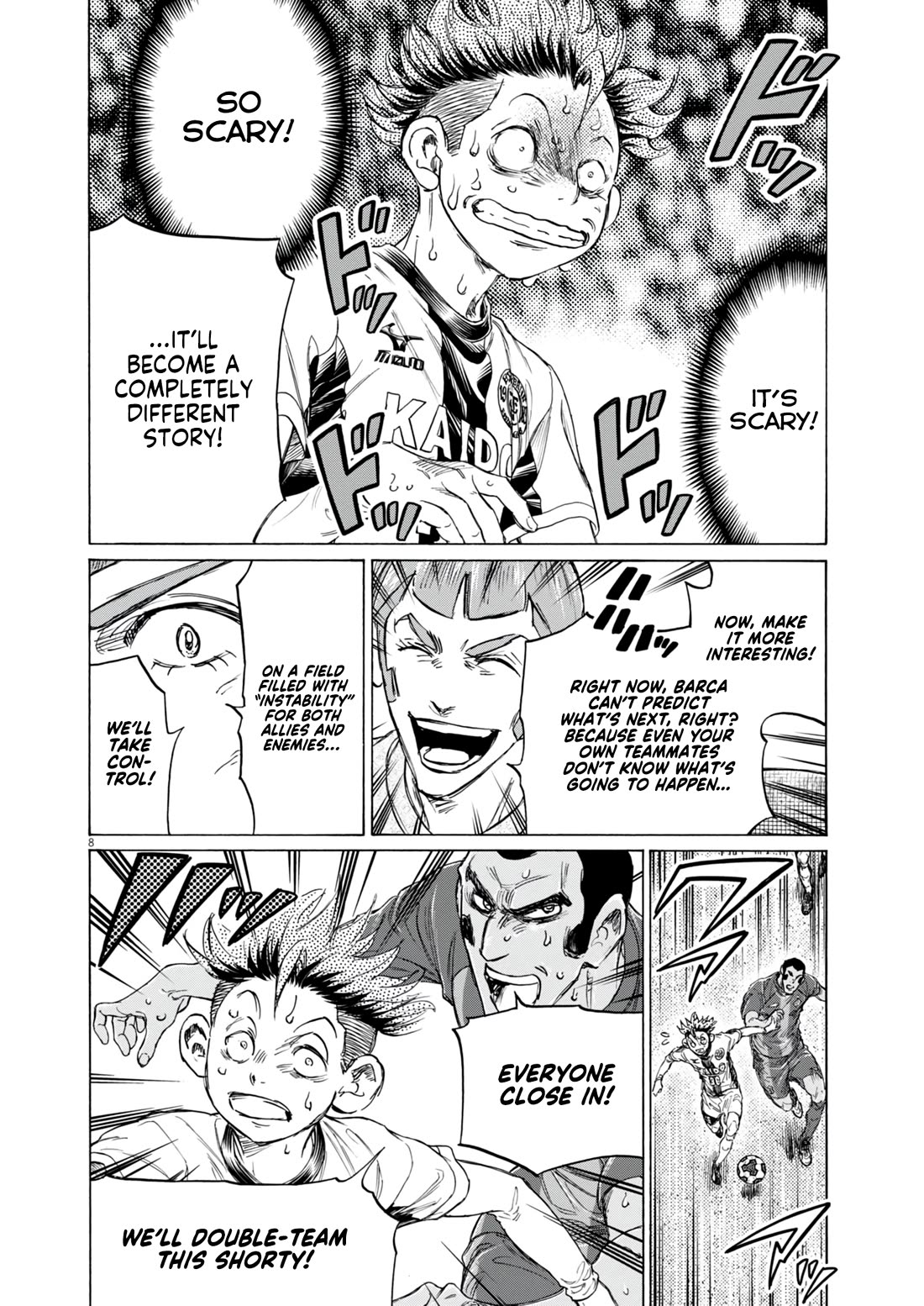 Ao Ashi Chapter 382 page 8 - Chapter 382: Genius Ootomo's Counterattack