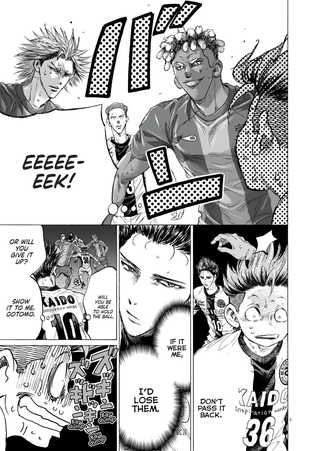 Ao Ashi Chapter 382 page 9 - Chapter 382: Genius Ootomo's Counterattack