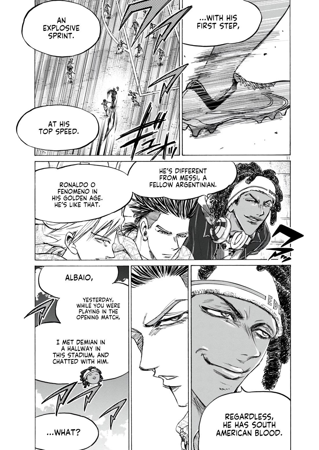 Ao Ashi Chapter 385 page 12 - Chapter 385: Football is dead (2)