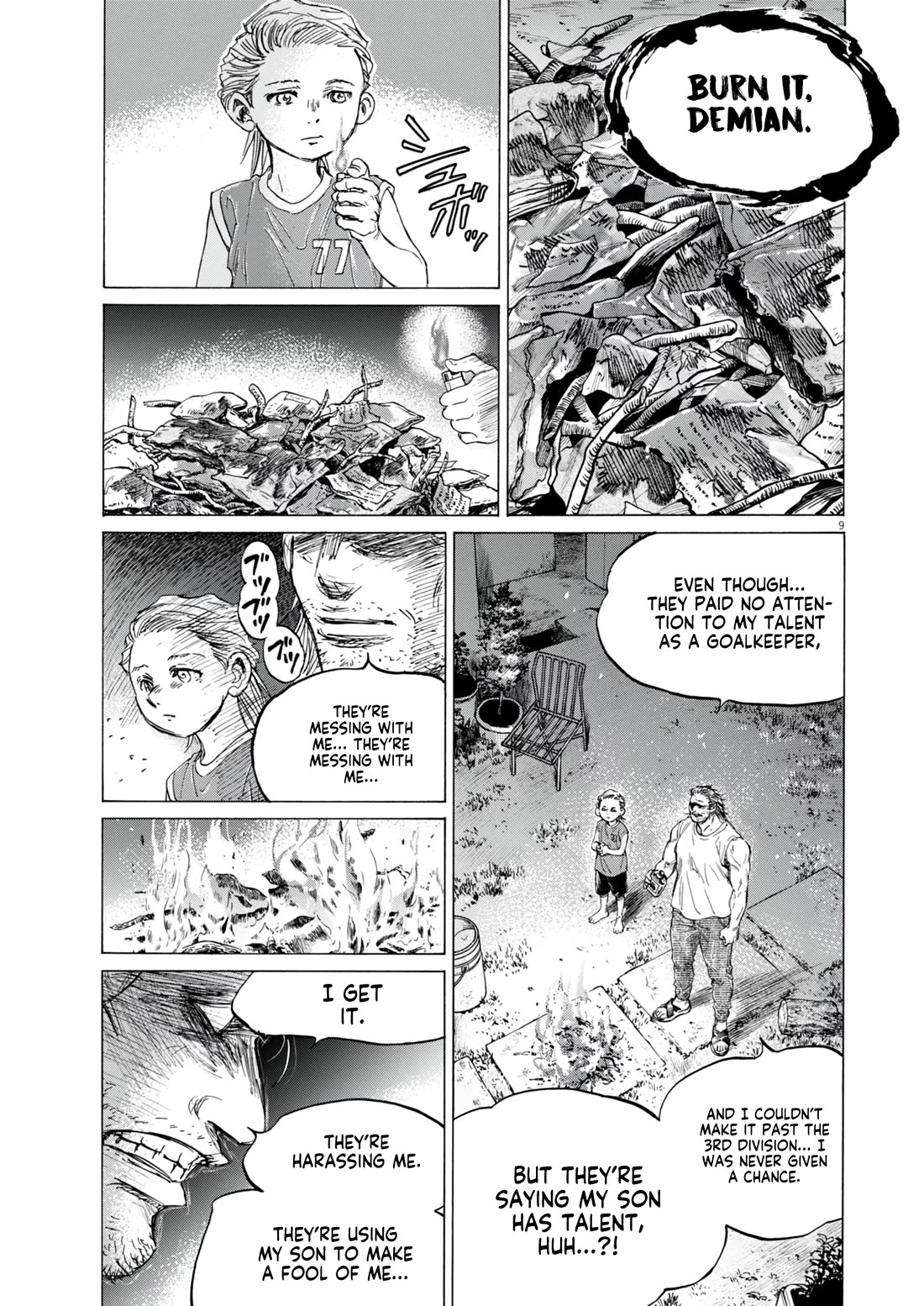 Ao Ashi Chapter 388 page 10 - Chapter 388: Football is dead (5)
