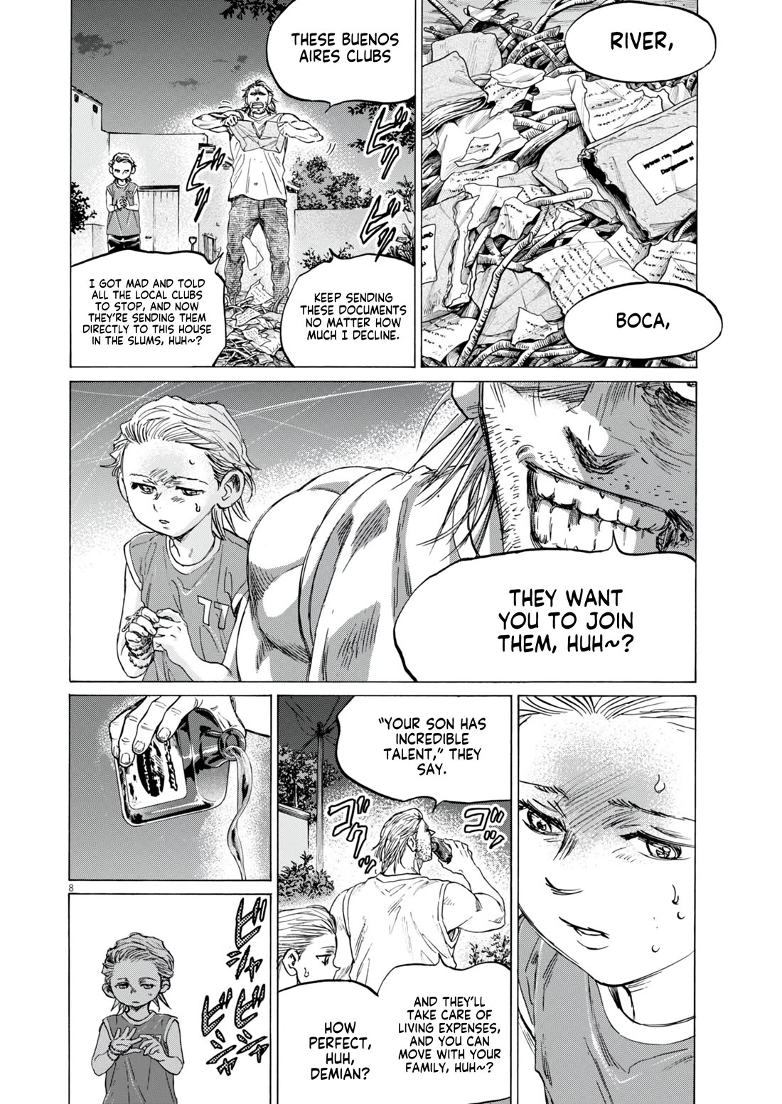 Ao Ashi Chapter 388 page 9 - Chapter 388: Football is dead (5)