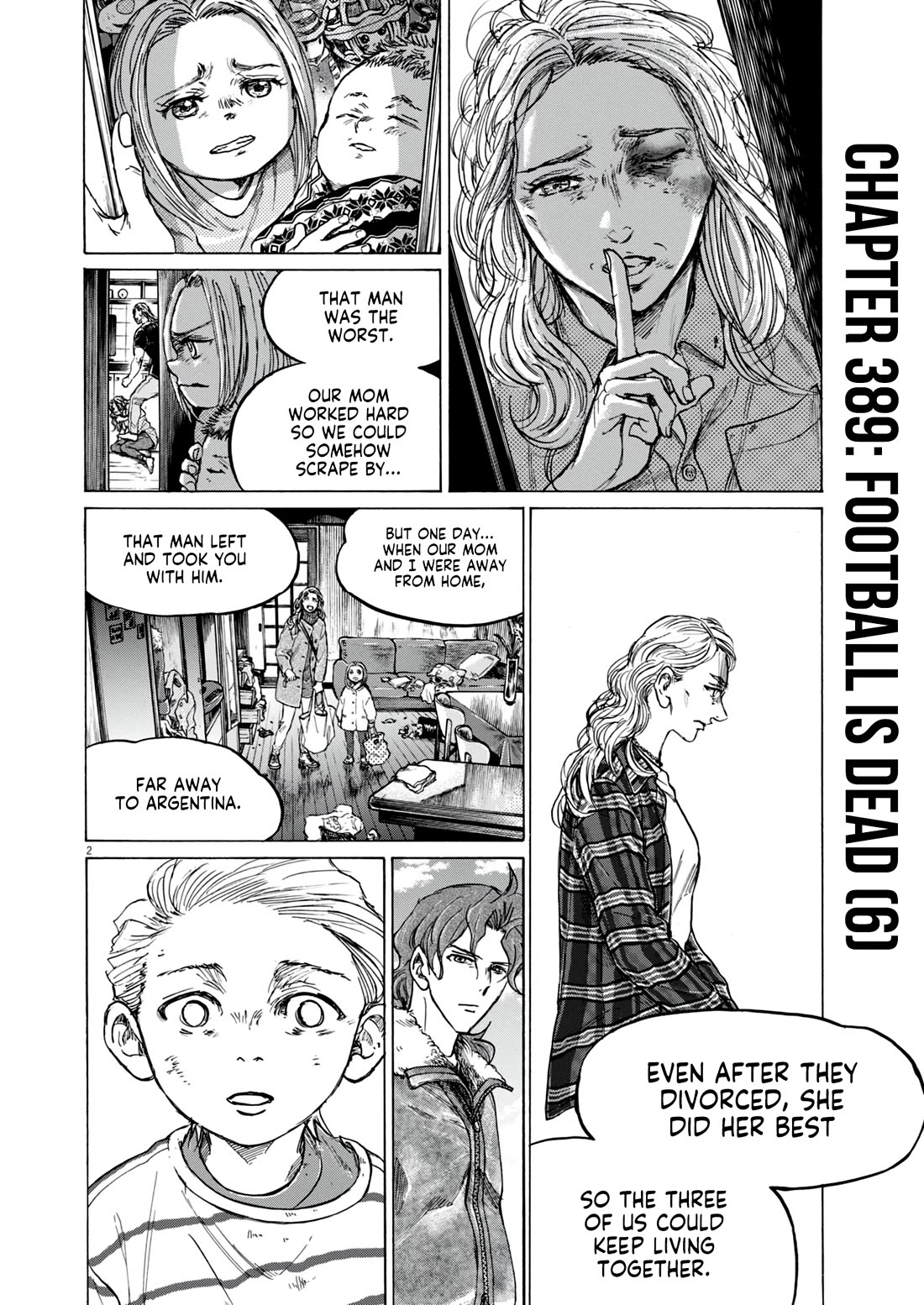 Ao Ashi Chapter 389 page 3 - Chapter 389: Football is dead (6)
