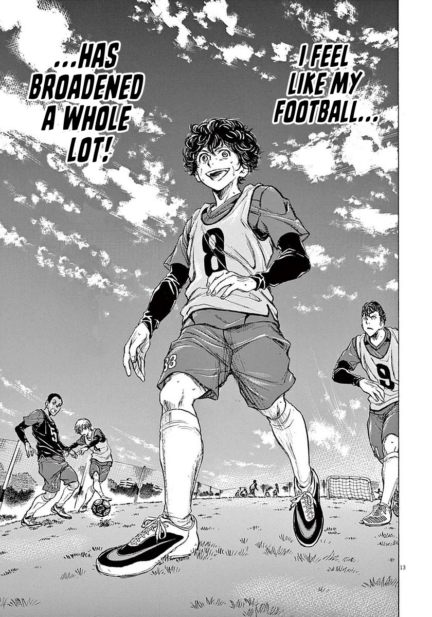 Ao Ashi Chapter 39 page 13 - Chapter 39: Broader Football