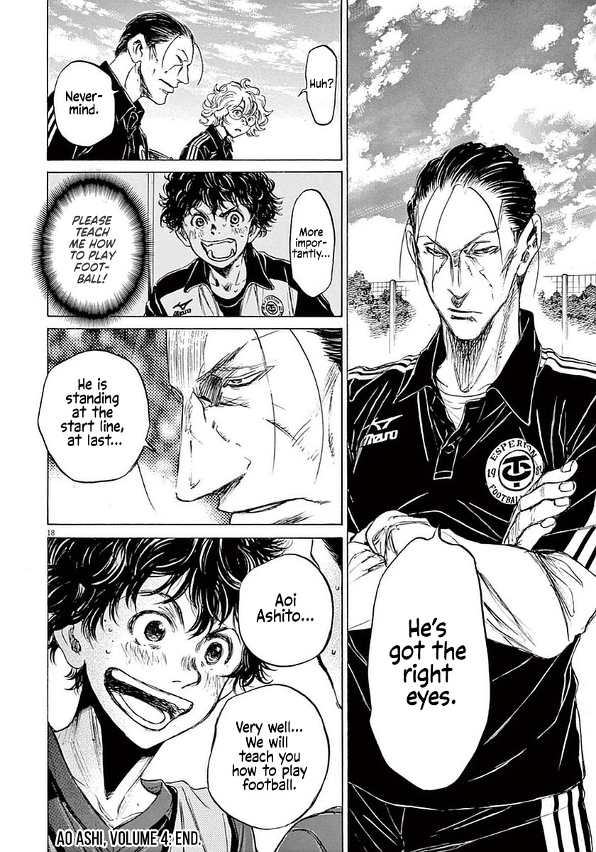 Ao Ashi Chapter 39 page 18 - Chapter 39: Broader Football