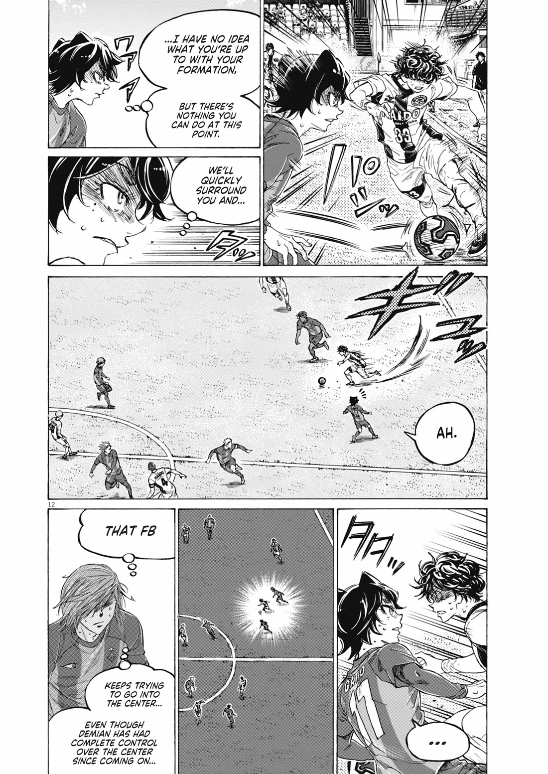 Ao Ashi Chapter 391 page 13 - Chapter 391: Over the Rainbow~Kill the King (1)