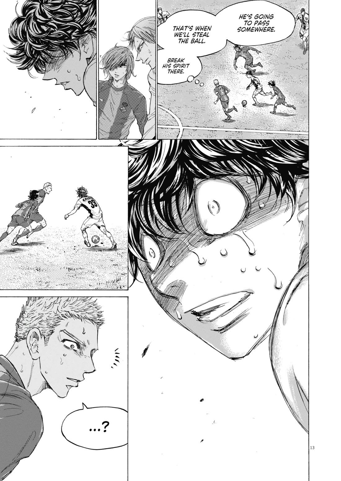 Ao Ashi Chapter 391 page 14 - Chapter 391: Over the Rainbow~Kill the King (1)
