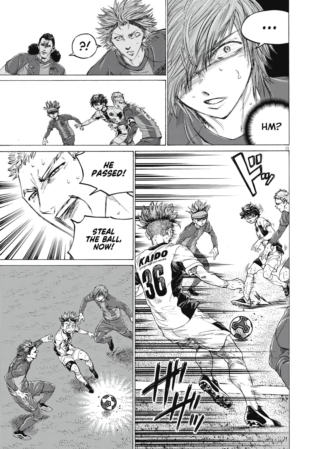 Ao Ashi Chapter 391 page 16 - Chapter 391: Over the Rainbow~Kill the King (1)