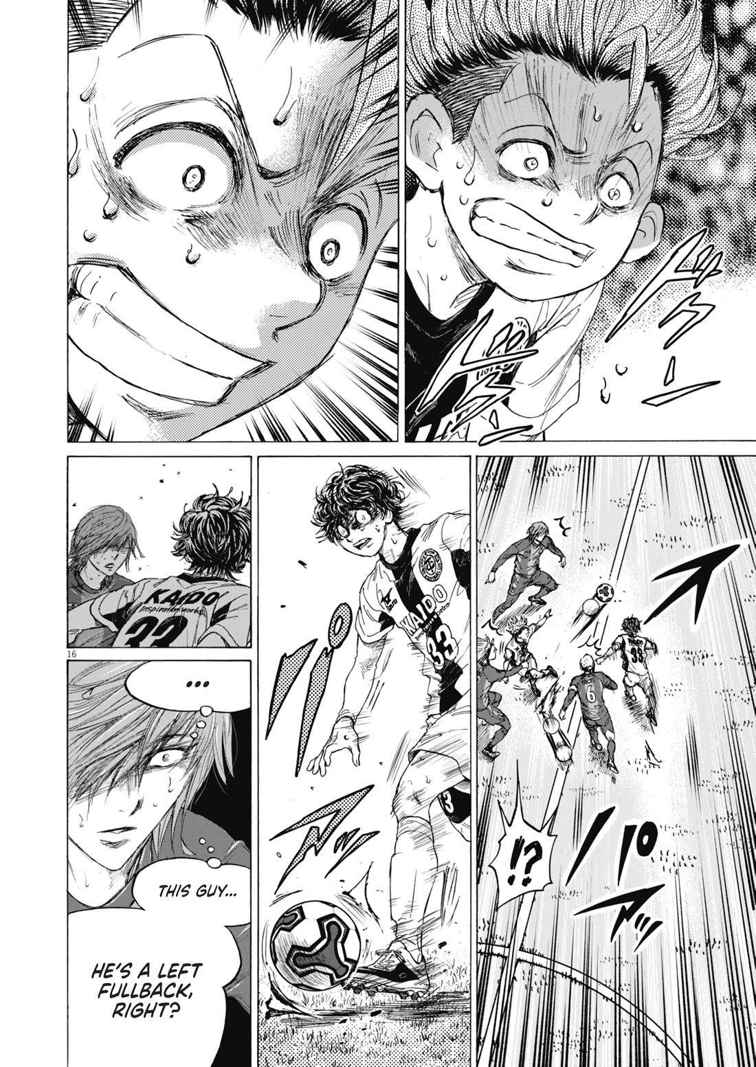 Ao Ashi Chapter 391 page 17 - Chapter 391: Over the Rainbow~Kill the King (1)