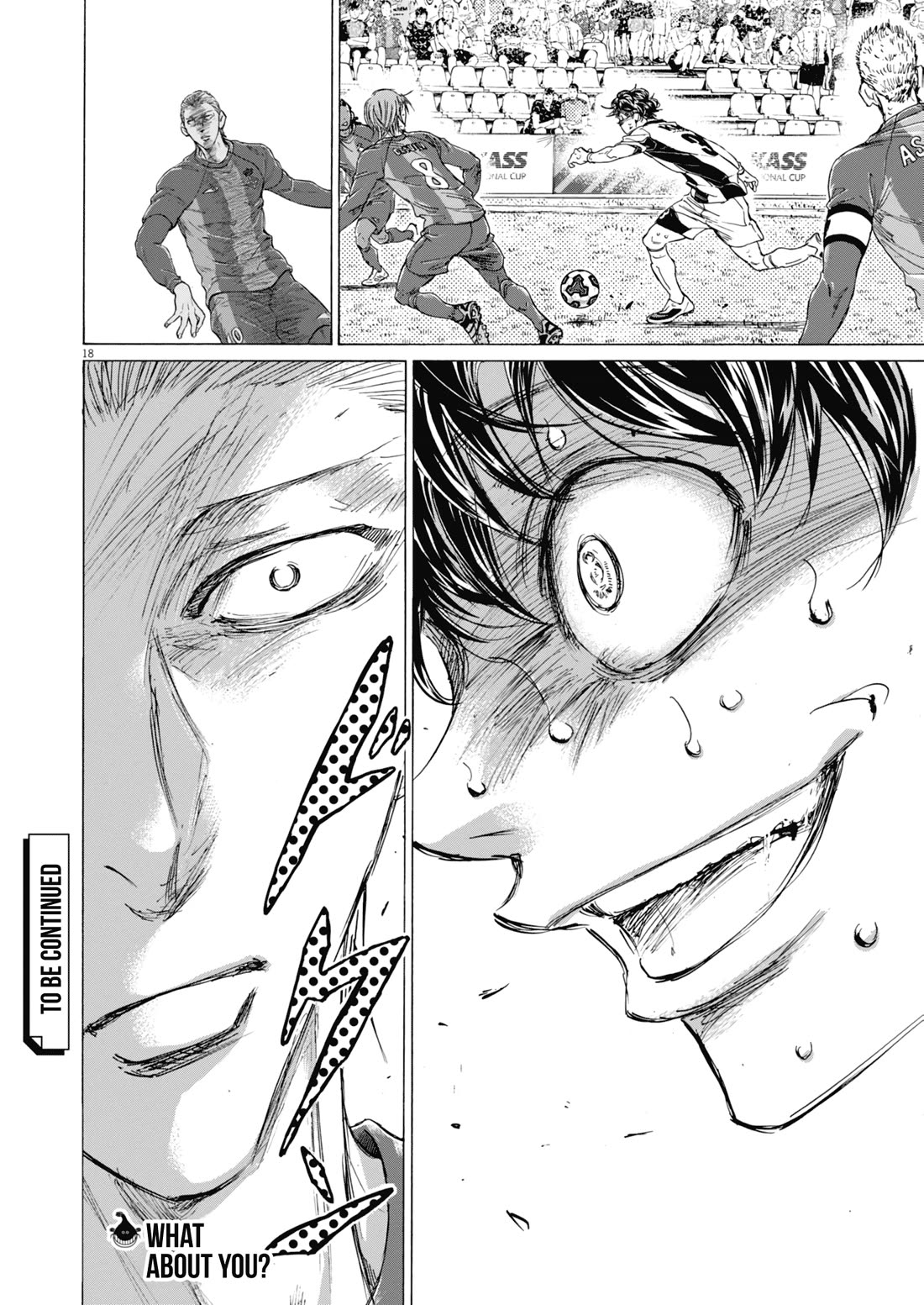 Ao Ashi Chapter 391 page 19 - Chapter 391: Over the Rainbow~Kill the King (1)