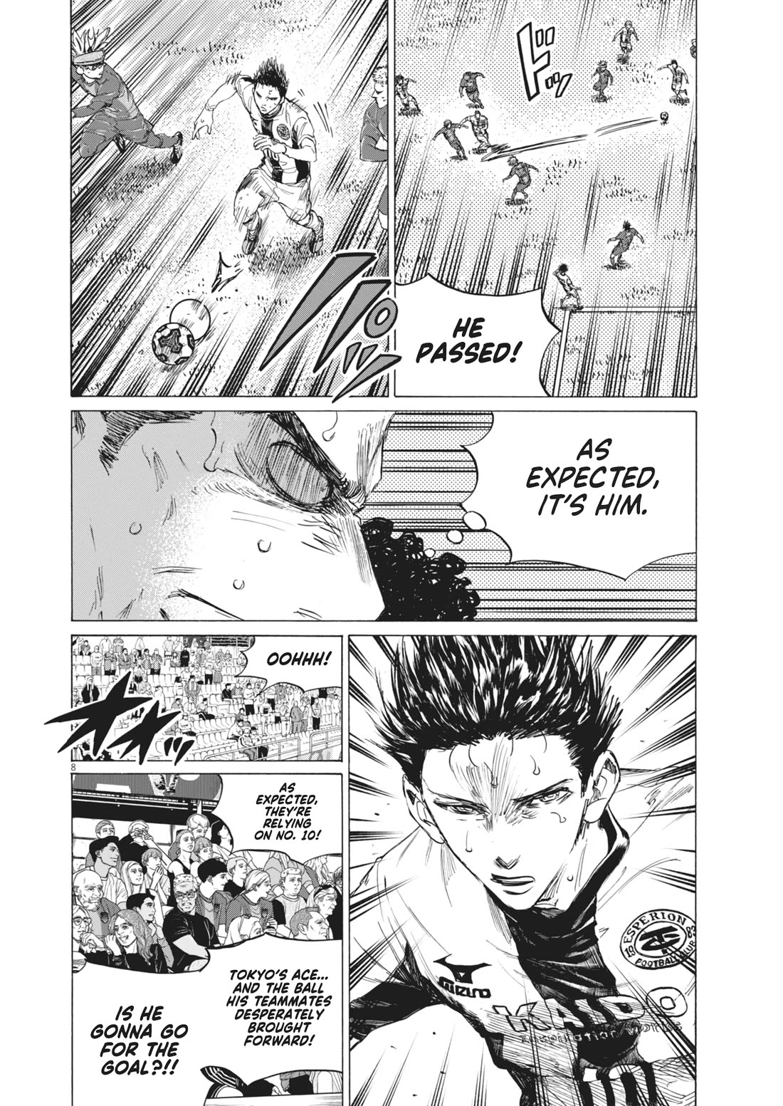 Ao Ashi Chapter 392 page 10 - Chapter 392: Over the Rainbow~Kill the King (2)