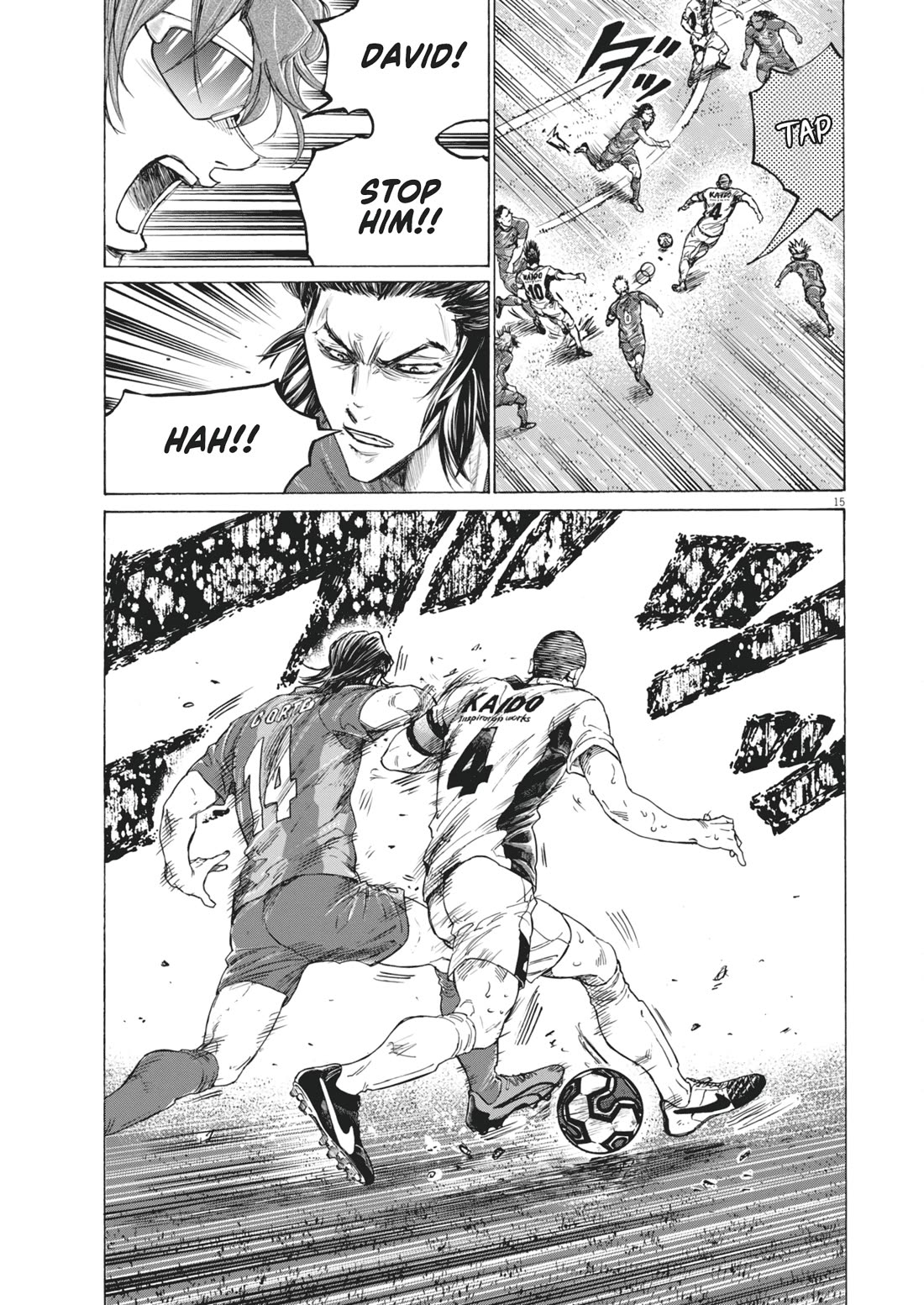 Ao Ashi Chapter 392 page 17 - Chapter 392: Over the Rainbow~Kill the King (2)