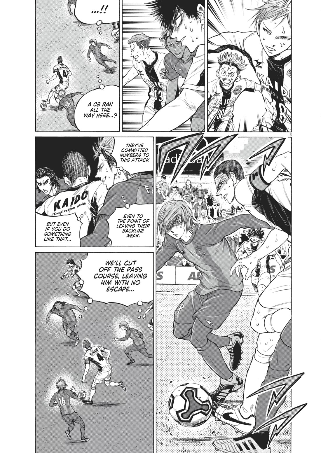 Ao Ashi Chapter 392 page 5 - Chapter 392: Over the Rainbow~Kill the King (2)