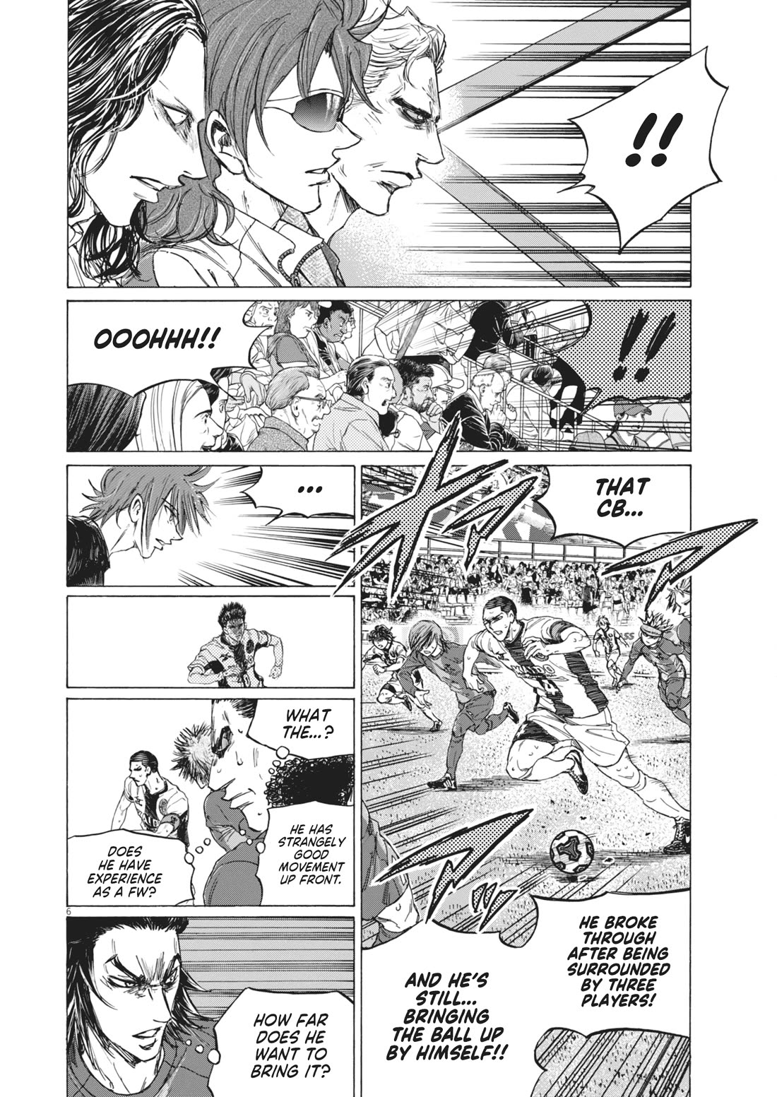 Ao Ashi Chapter 392 page 8 - Chapter 392: Over the Rainbow~Kill the King (2)