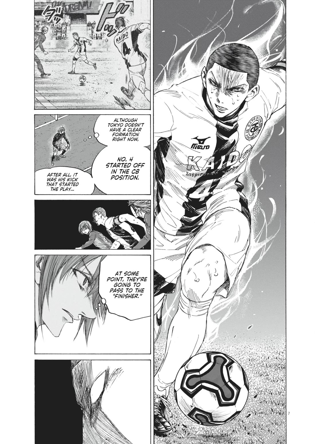 Ao Ashi Chapter 392 page 9 - Chapter 392: Over the Rainbow~Kill the King (2)
