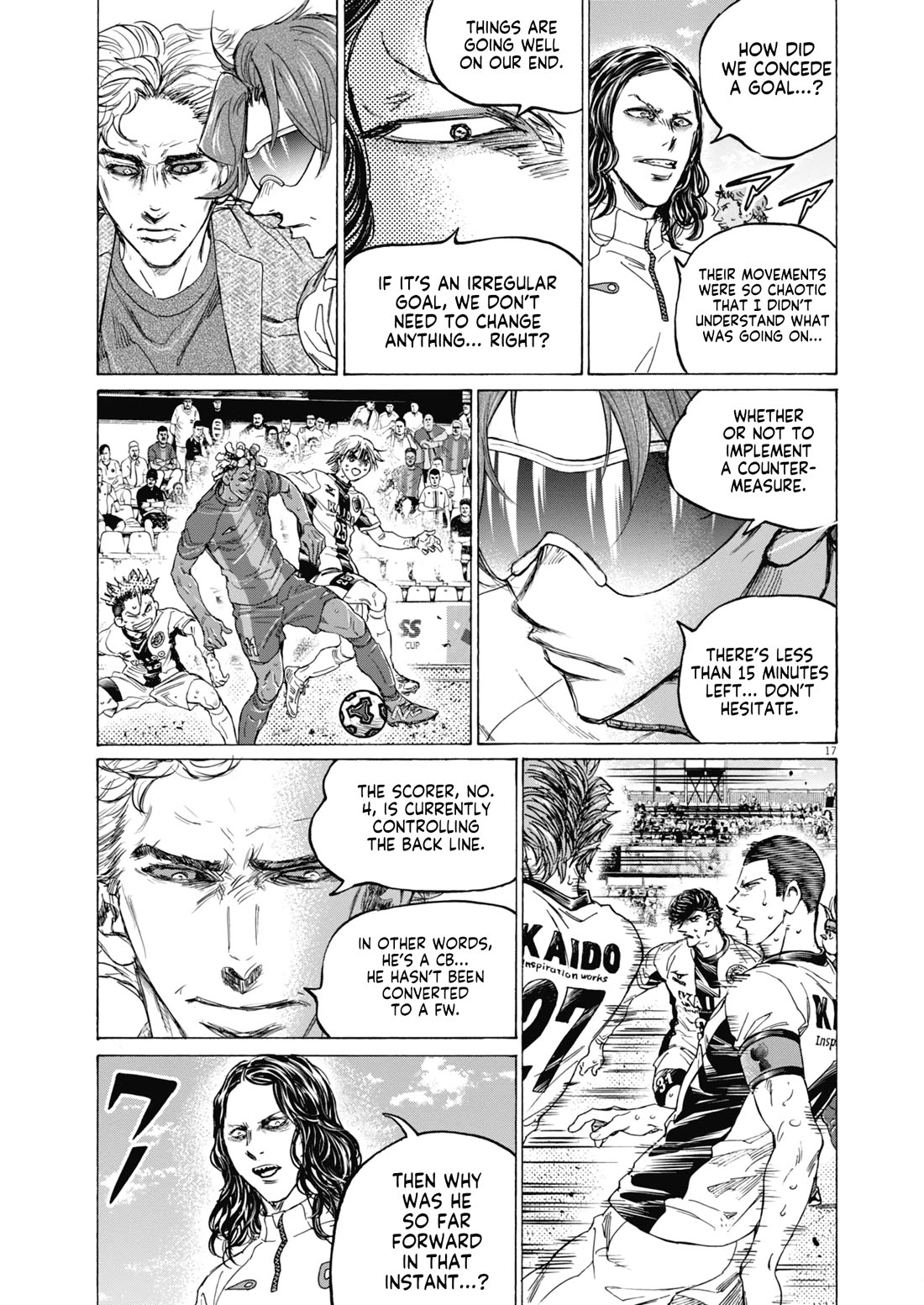 Ao Ashi Chapter 393 page 17 - Chapter 393: Over the Rainbow~Kill the King (3)