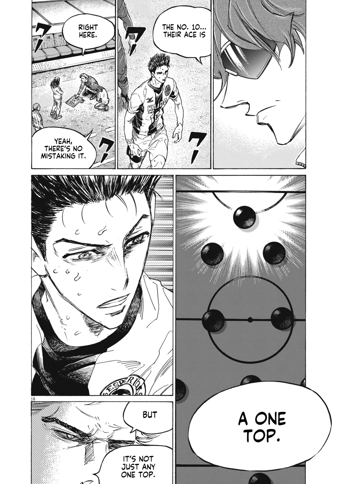 Ao Ashi Chapter 393 page 18 - Chapter 393: Over the Rainbow~Kill the King (3)
