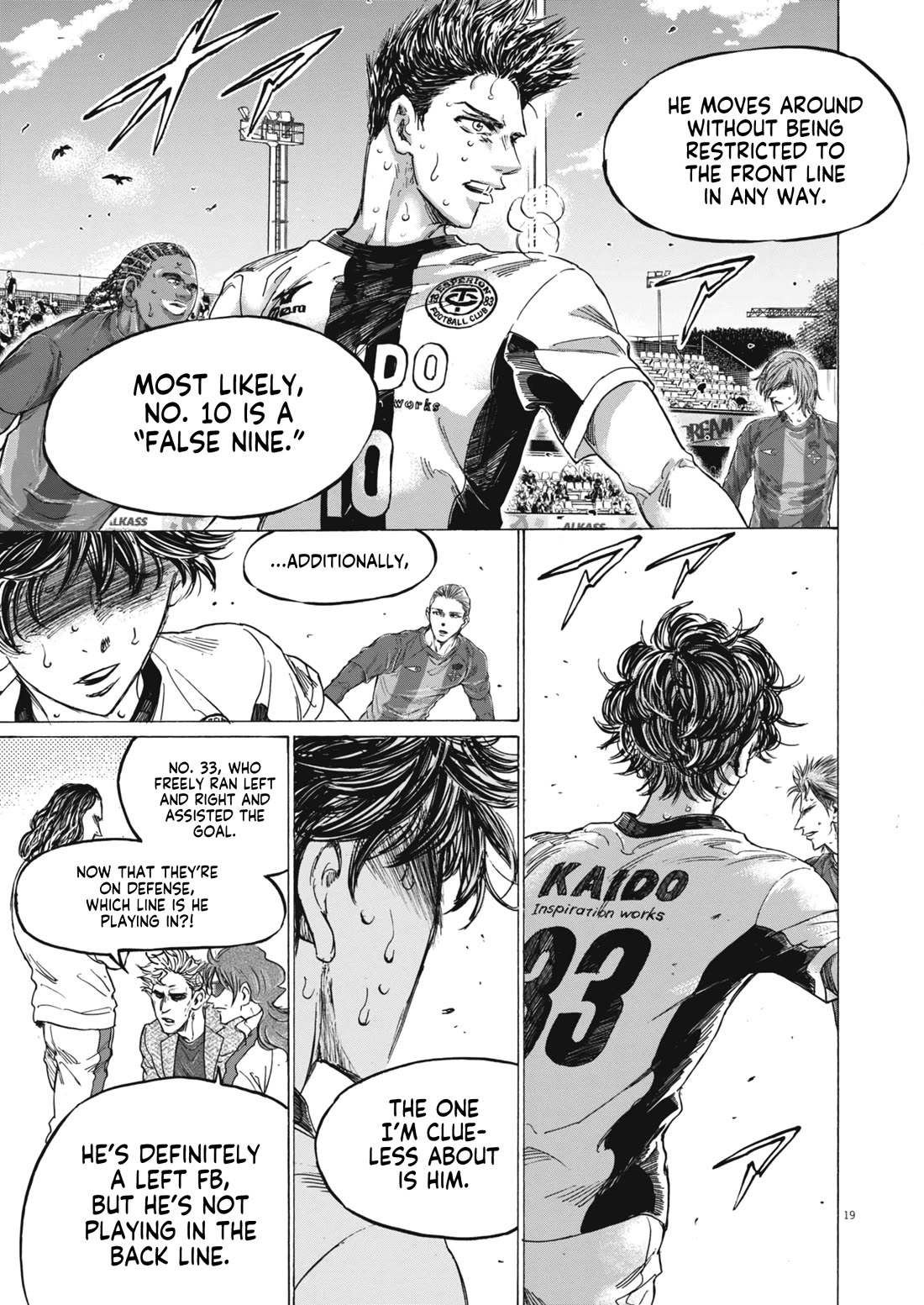 Ao Ashi Chapter 393 page 19 - Chapter 393: Over the Rainbow~Kill the King (3)