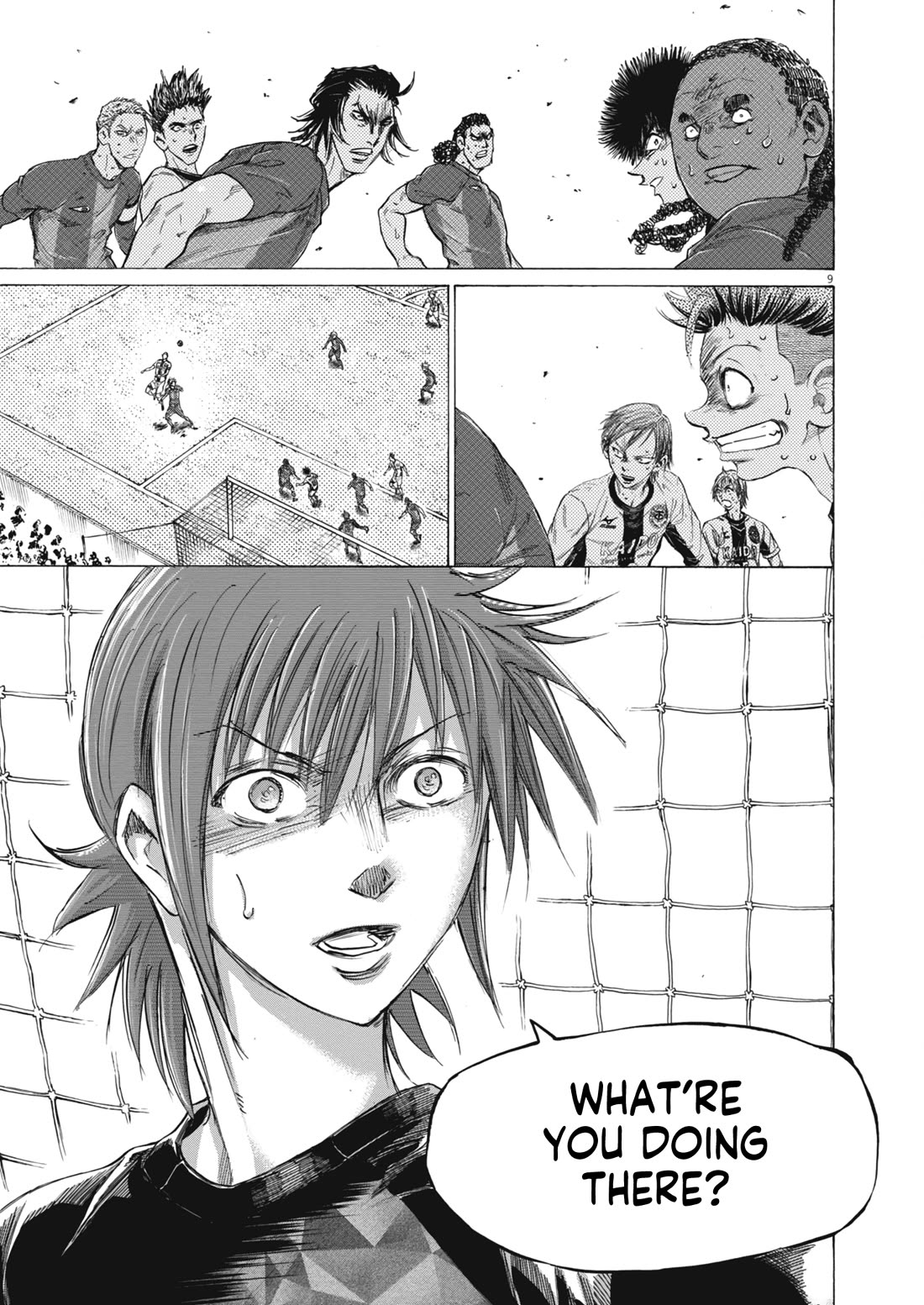 Ao Ashi Chapter 393 page 9 - Chapter 393: Over the Rainbow~Kill the King (3)