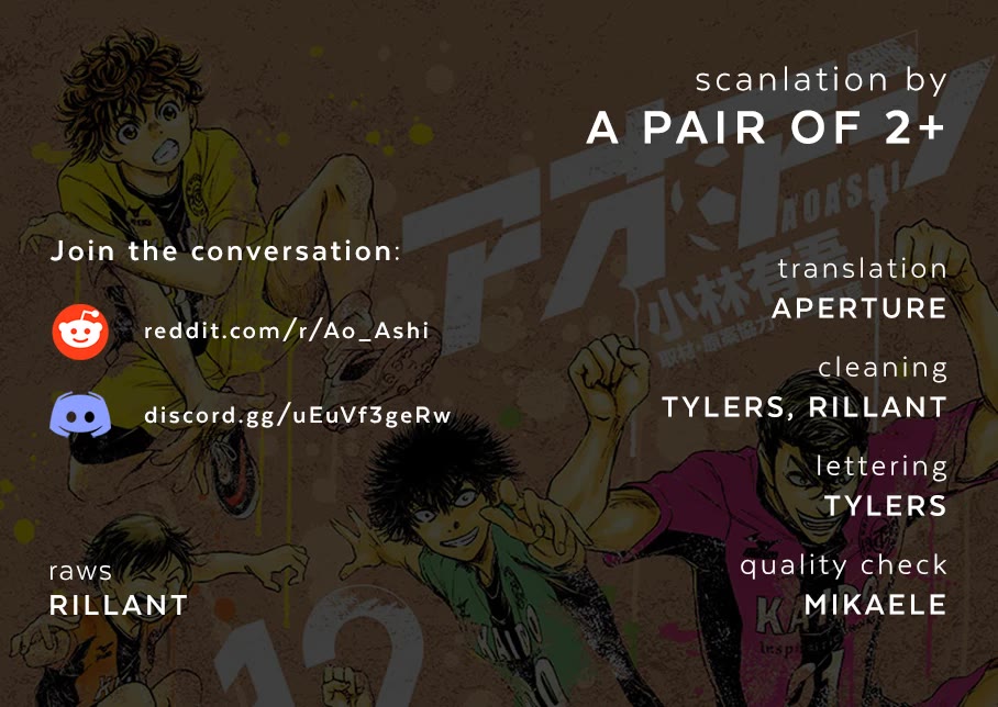 Ao Ashi Chapter 394 page 1 - Chapter 394: Over the Rainbow~Kill the King (4)