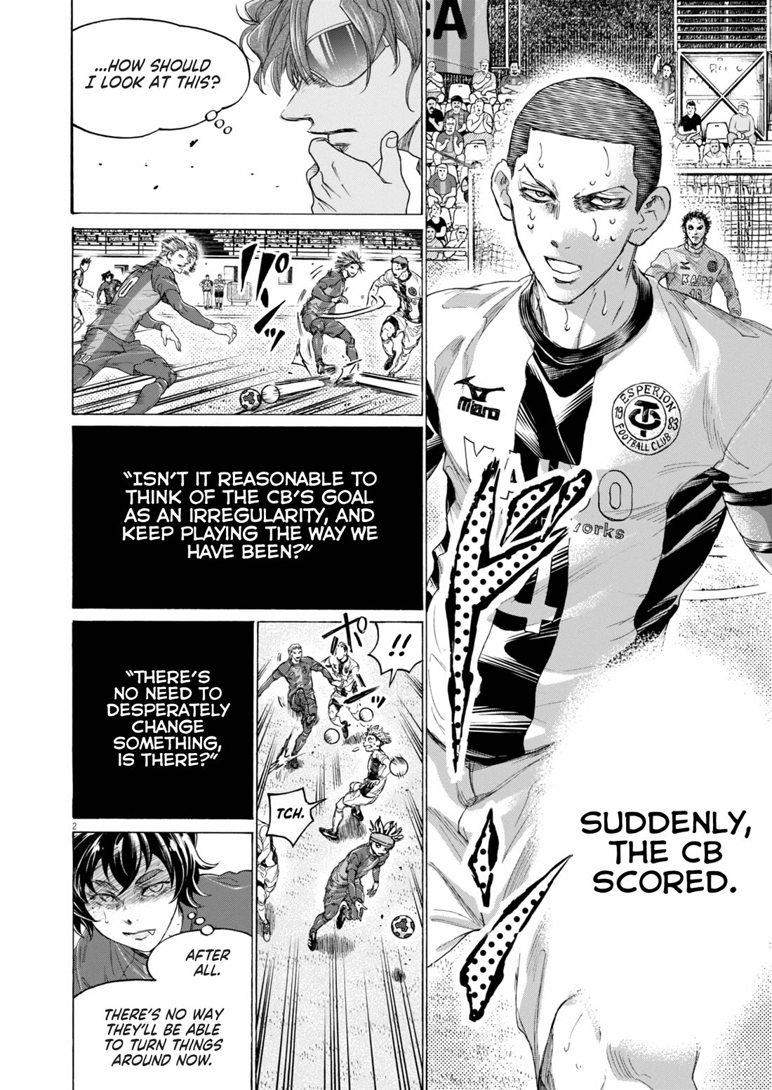 Ao Ashi Chapter 394 page 3 - Chapter 394: Over the Rainbow~Kill the King (4)
