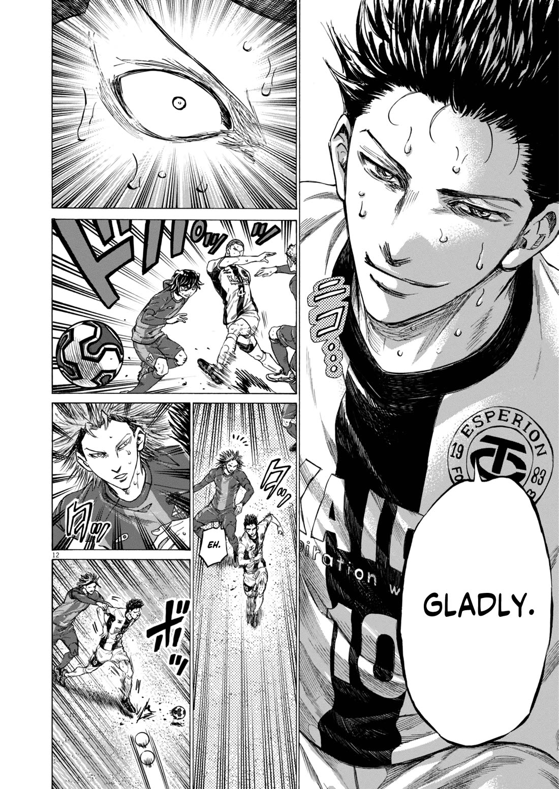 Ao Ashi Chapter 395 page 13 - Chapter 395: Over the Rainbow~Kill the King (5)