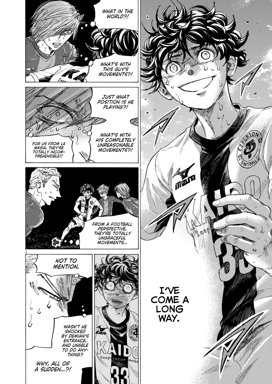 Ao Ashi Chapter 395 page 3 - Chapter 395: Over the Rainbow~Kill the King (5)