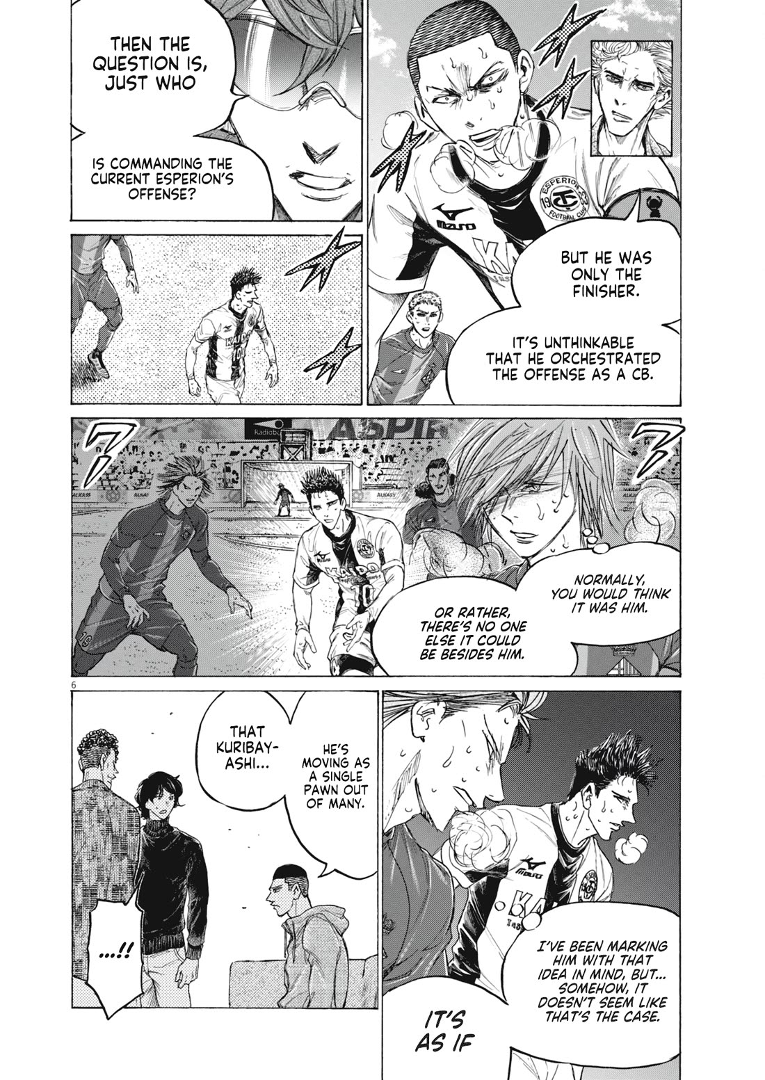 Ao Ashi Chapter 395 page 7 - Chapter 395: Over the Rainbow~Kill the King (5)