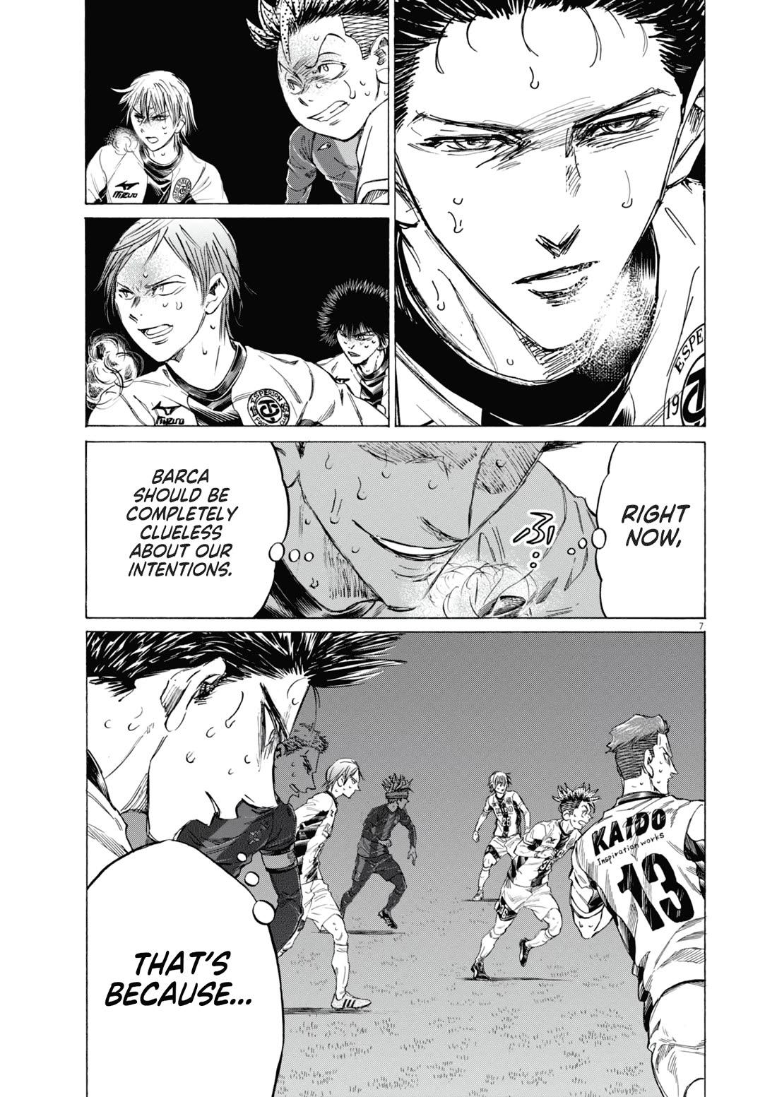 Ao Ashi Chapter 395 page 8 - Chapter 395: Over the Rainbow~Kill the King (5)