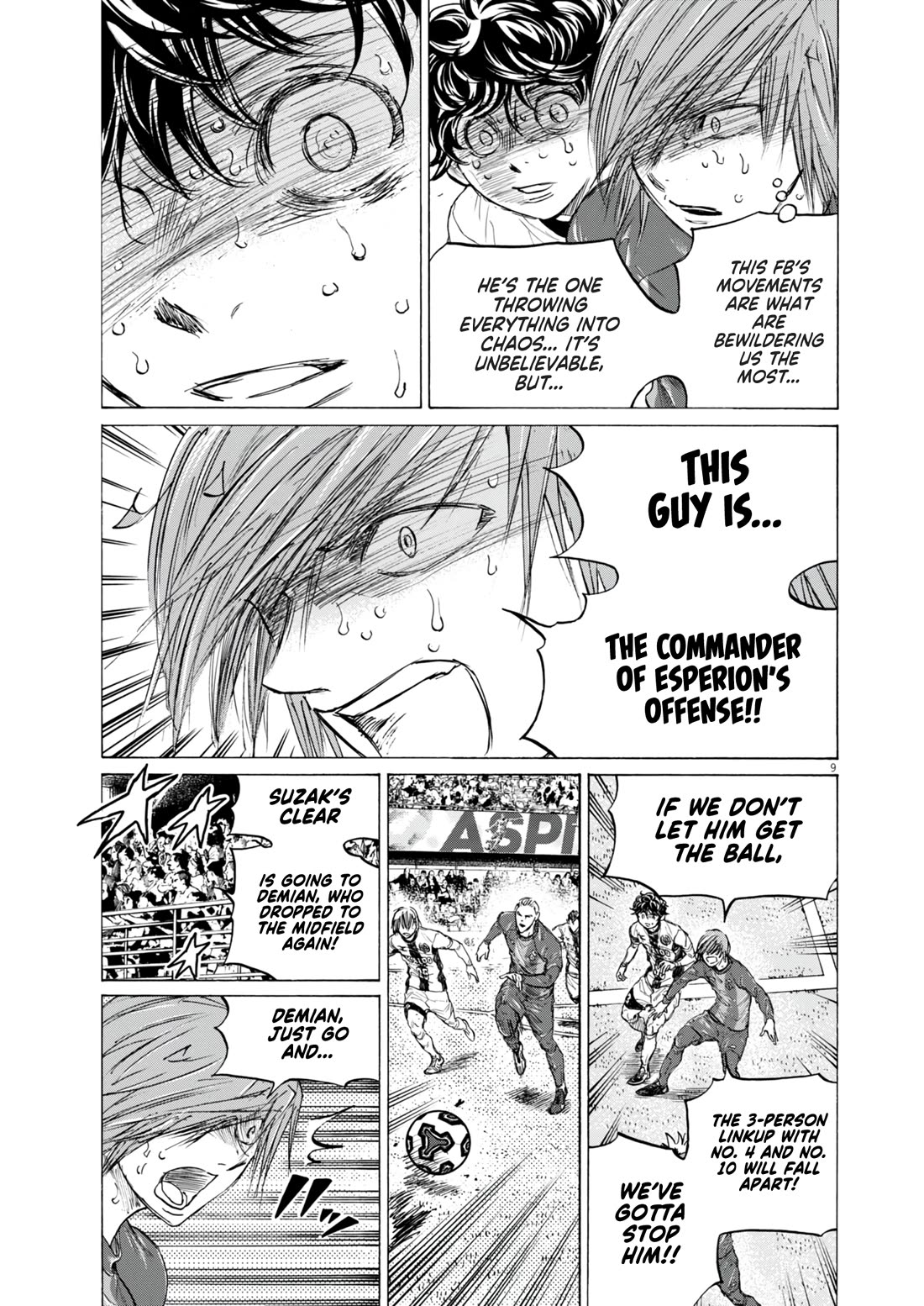 Ao Ashi Chapter 396 page 10 - Chapter 396: Over The Rainbow ~ Kill The King (6)